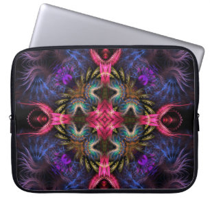 Fractal quatro Geometry Artistry Laptop Fodral