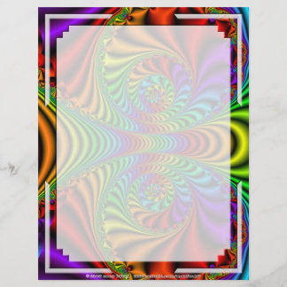 Fractal R~08 Anpassningsbar Letterhead 03 - 8,5 tu