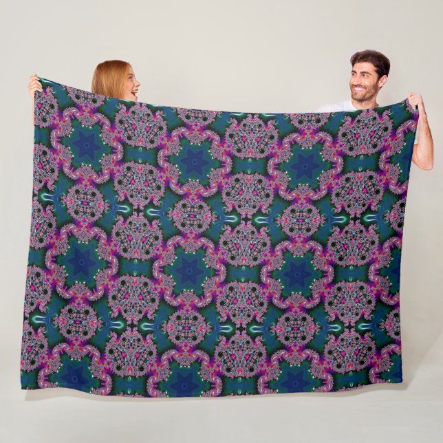 Fractal Radiance Fleecefilt (På plats)