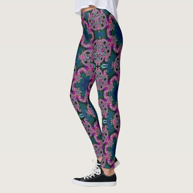 Fractal Radiance Leggings (Vänster)