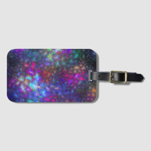 Fractal Rainbow Bagagebricka