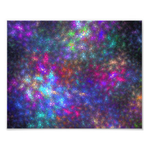 Fractal Rainbow Fototryck