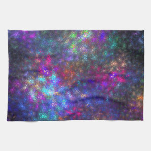 Fractal Rainbow Kökshandduk