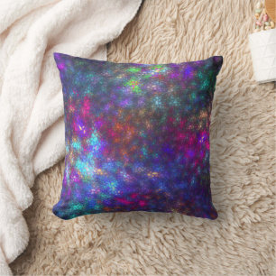 Fractal Rainbow Kudde