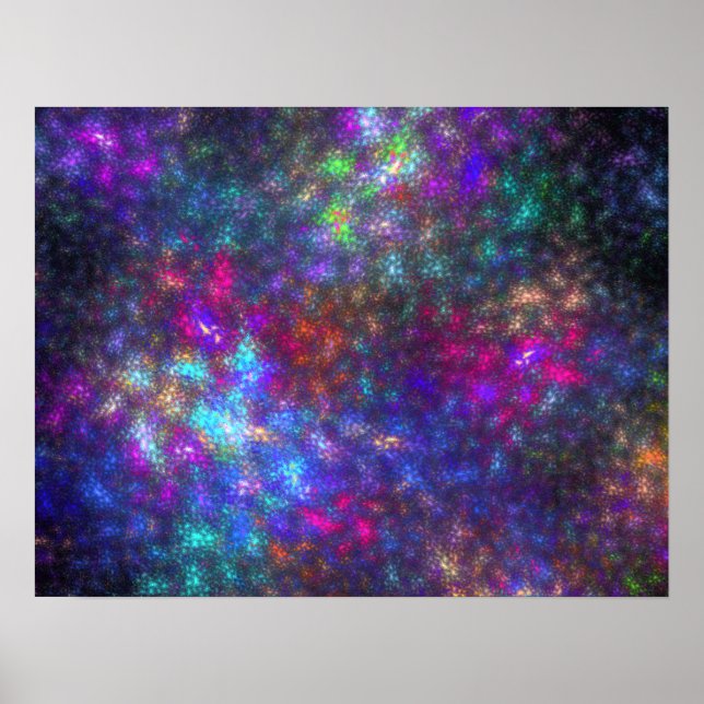 Fractal Rainbow Poster (Framsidan)