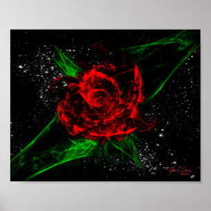 Fractal Ro (10x8) Poster