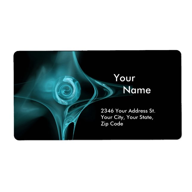 FRACTAL RO 1 Blue Black Fraktsedel (Framsidan)