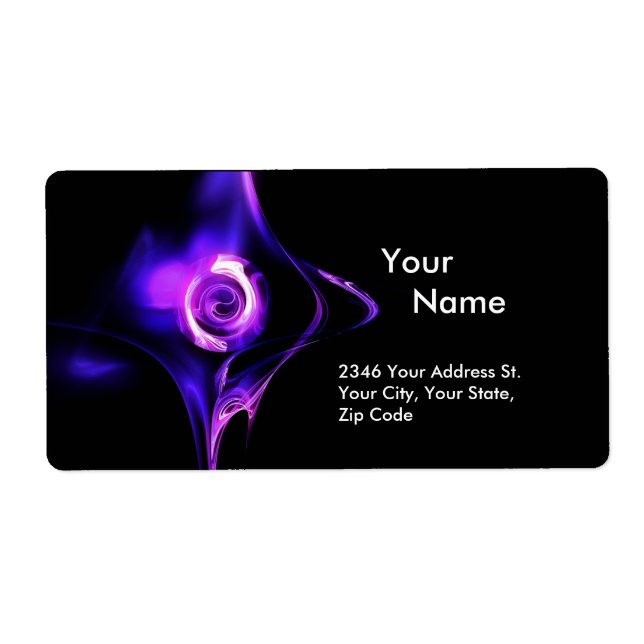 FRACTAL RO 1 Blue Rosa Lila Black Fraktsedel (Framsidan)