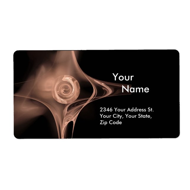 FRACTAL RO 1 Light Brown Rosa Black Fraktsedel (Framsidan)