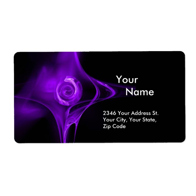 FRACTAL RO 1 Lila Violet Black Fraktsedel (Framsidan)