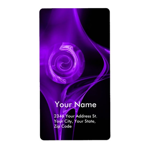 FRACTAL RO 1 Lila Violet Black Fraktsedel (Framsidan)