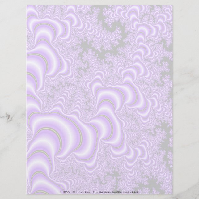 Fractal S~01 Anpassningsbar Letterhead 02 - 8,5 tu (Framsida)