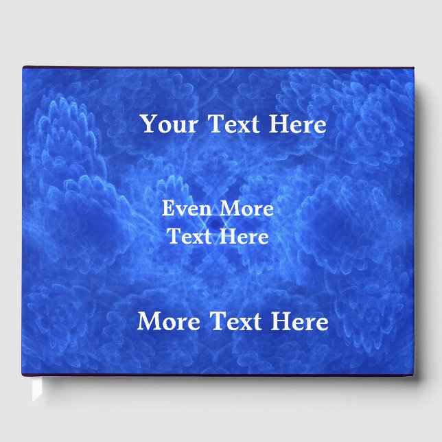 Fractal Serenity Gästböcker (Framsida)