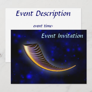 Fractal Shofar Inbjudningar