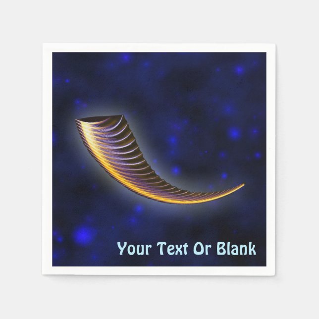Fractal Shofar Pappersservett (Framsidan)