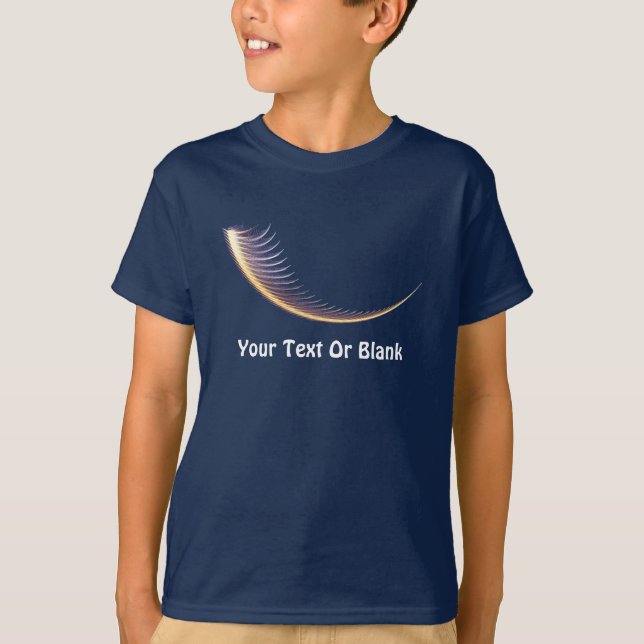 Fractal Shofar T Shirt (Framsida)