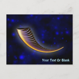 Fractal Shofar Vykort