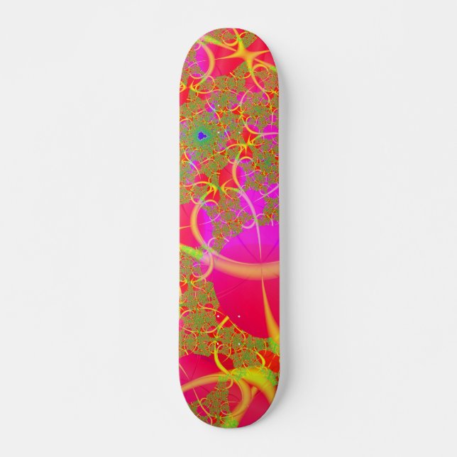 Fractal Skateboard Bräda 21,5 Cm (Framsida)