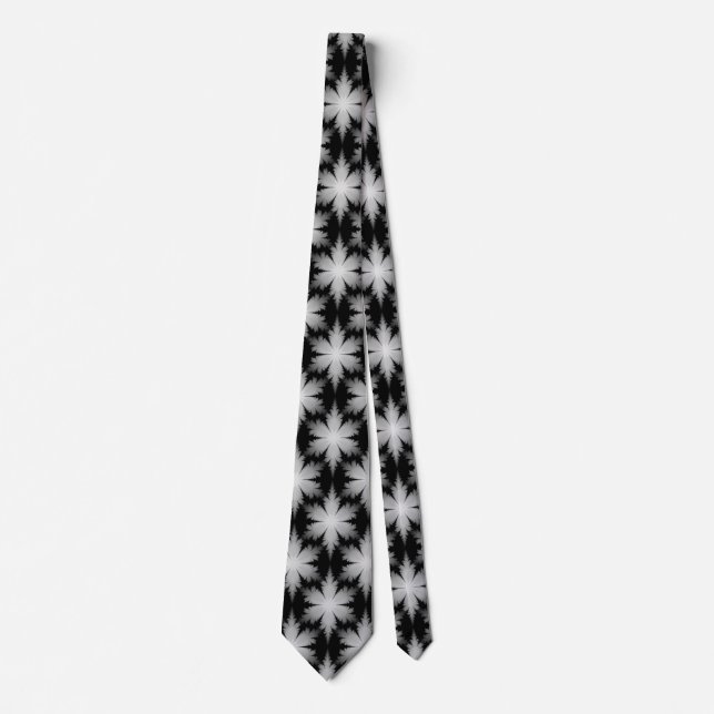 Fractal Snöflingor Tie Slips (Framsida)