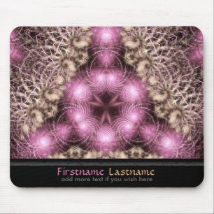 Fractal Snöre Anpassningsbar Mousepad Musmatta