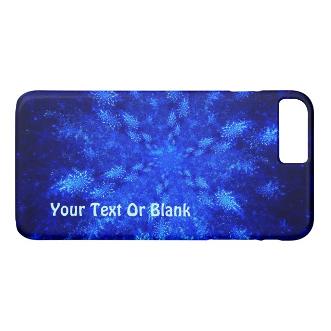 Fractal Snowburst Case-Mate iPhone Skal (Baksida (horisontal))