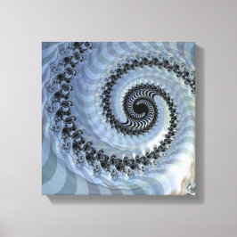 Fractal Spiral Elegance Kanvastryck