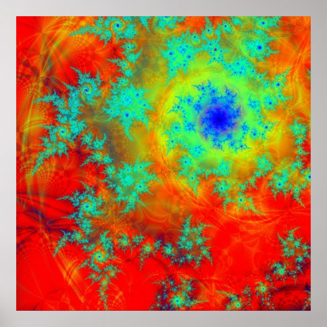 Fractal Spiral Poster (Framsidan)