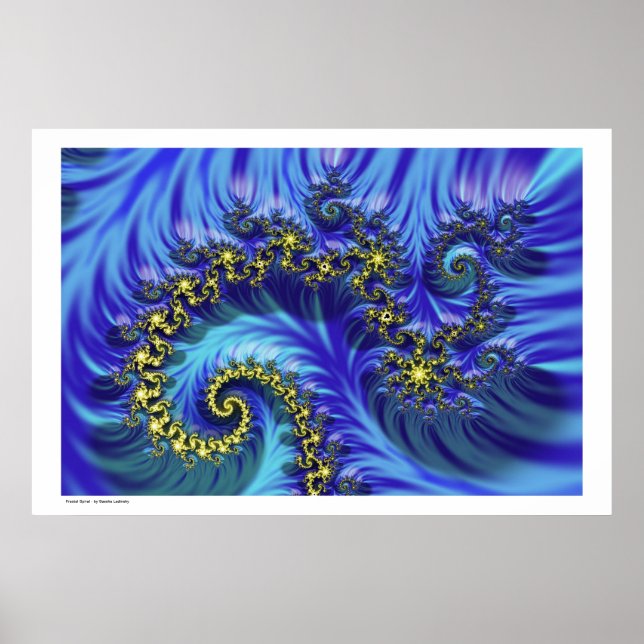 Fractal Spiral Poster (Framsidan)