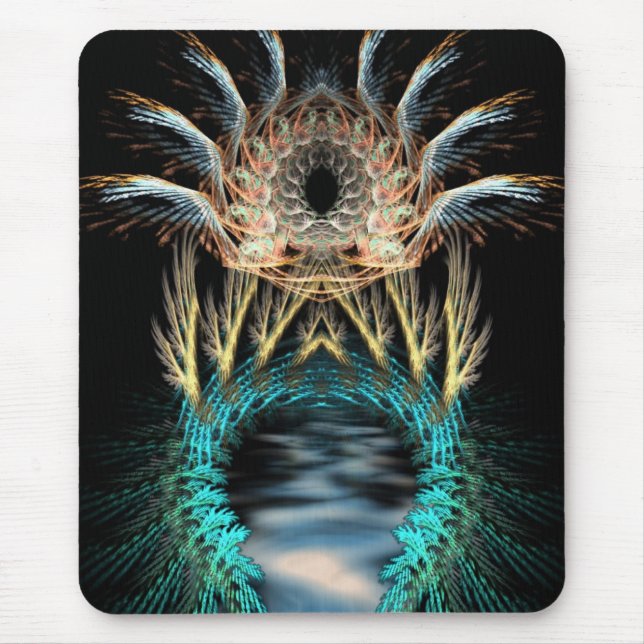 Fractal Spiritiz Mousepad Musmatta (Framsidan)
