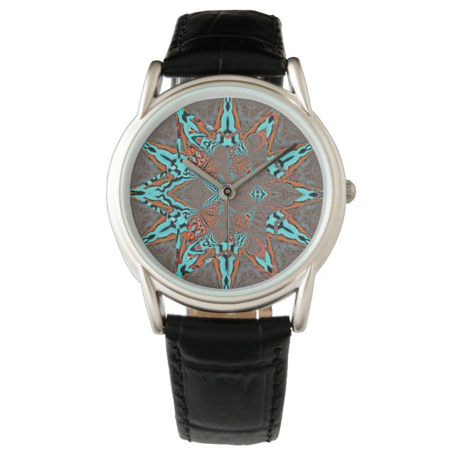 Fractal Star of Future Armbandsur (Framsida)