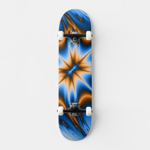 Fractal Star Old School Skateboard Bräda 18 Cm