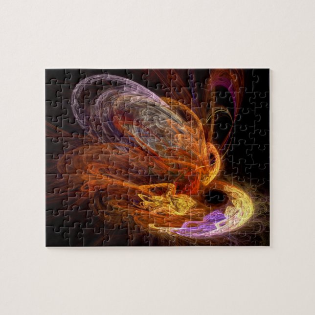 Fractal - Stiga upp för foenix Pussel (Horisontell)