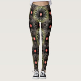 Fractal struktur leggings