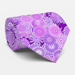 Fractal swirl mönster, violettskuggor slips