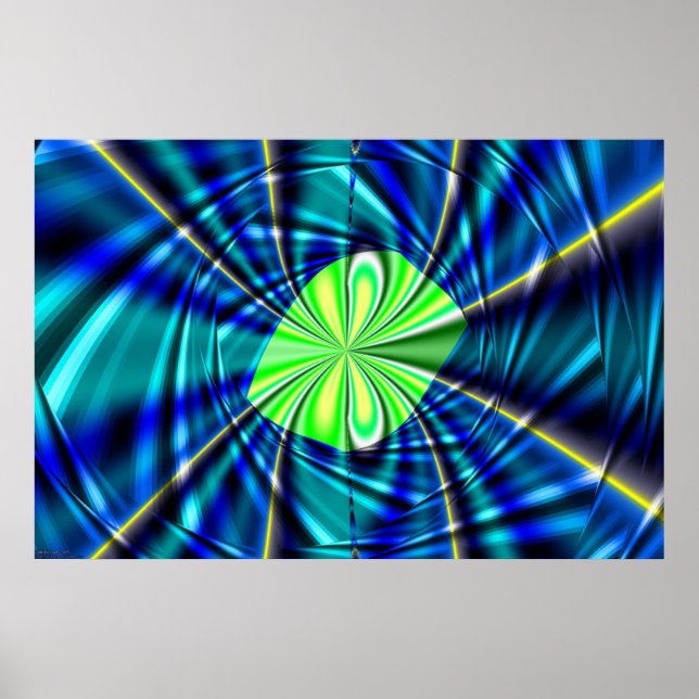 Fractal Swirl Poster (Framsidan)