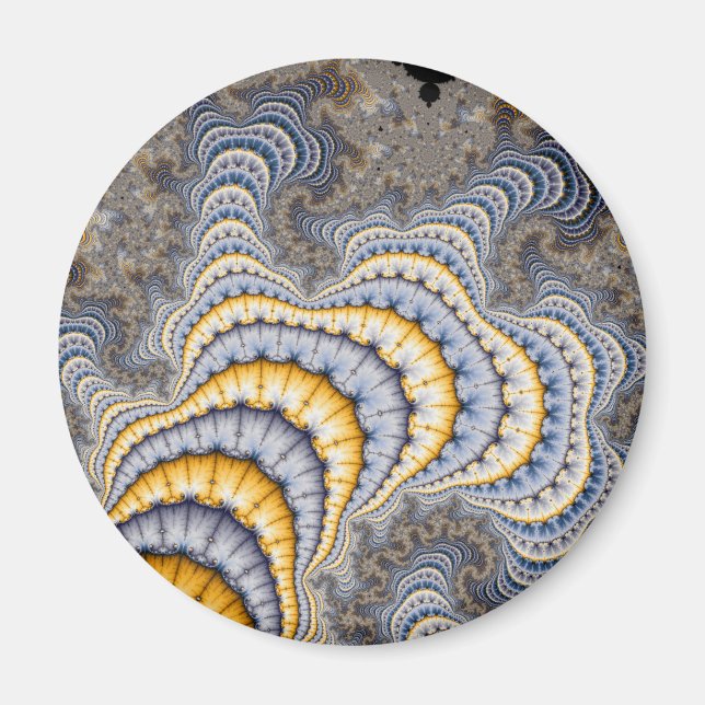 Fractal Tallrikar - Fractal Magnet (Framsidan)