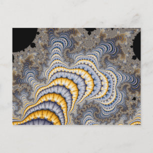 Fractal Tallrikar - Fractal Vykort