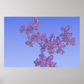 Fractal Torus Progression 4 Poster