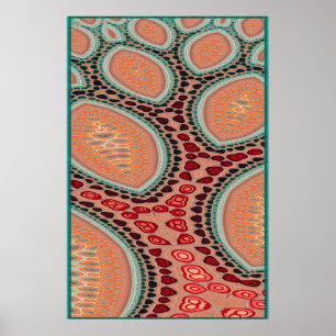 Fractal Träd Poster