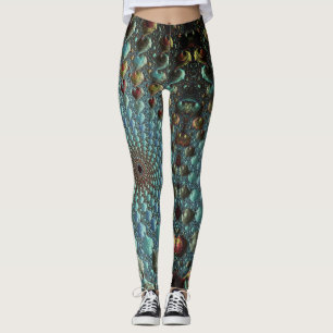 Fractal trippy leggons leggings