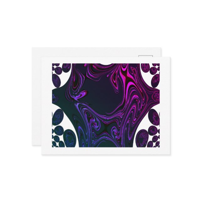 Fractal vykort (Fram/Back In Situ)