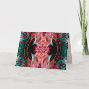 Fractal Whispers Spirit Light Card Helgkort
