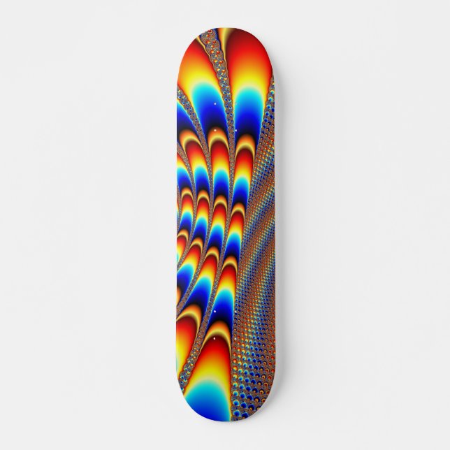 Fractal Wink Old School Skateboard Bräda 18 Cm (Framsida)