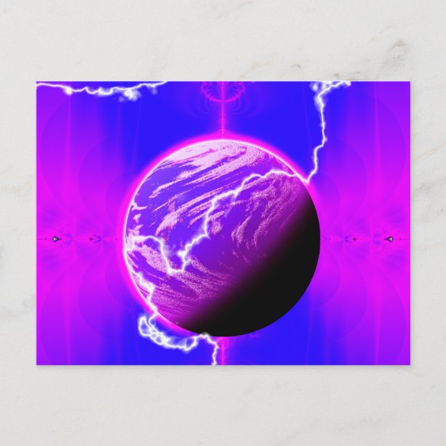 Fractal World Vykort (Framsida)