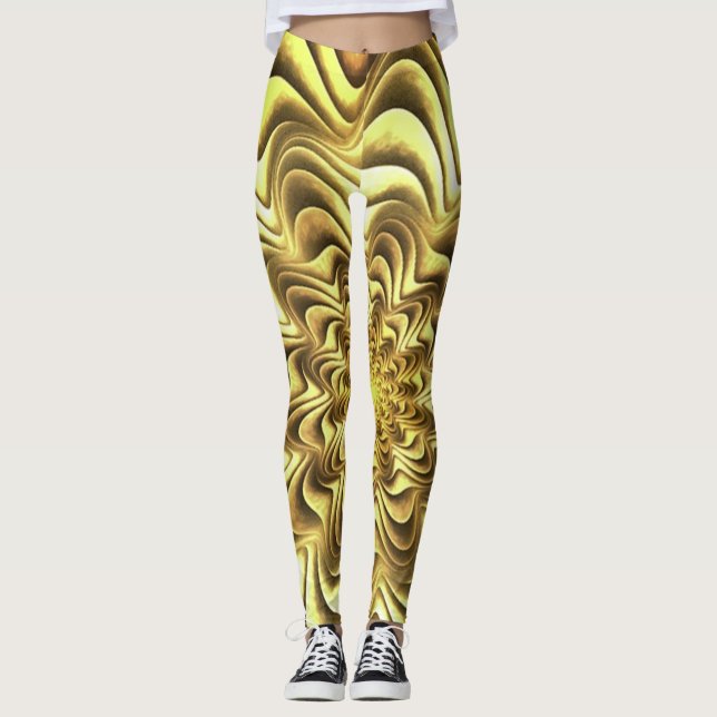 Fractal | Zazzle_Growshop Leggings (Framsida)
