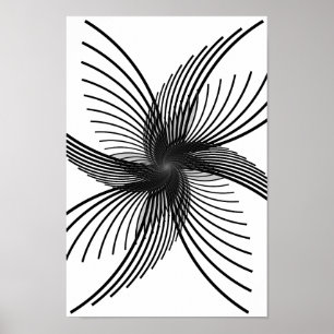 Fractalaffisch Poster