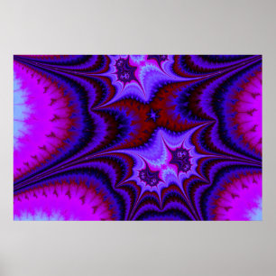 Fractalaffisch Poster