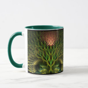 FractalART Greenia Mugg