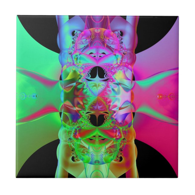 Fractalbeast Kakelplatta (Framsidan)