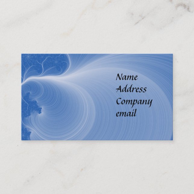 Fractalbizcard Visitkort (Framsida)